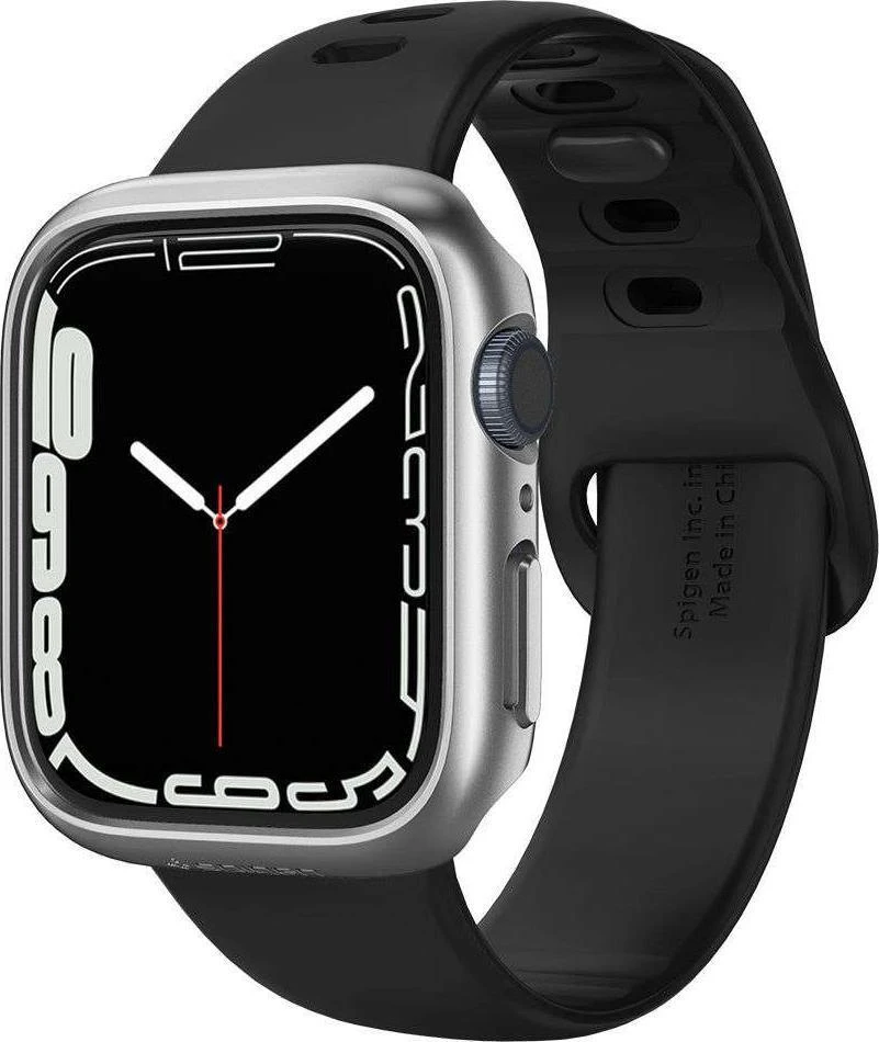 Išmaniojo laikrodžio Apple 7 ekrano rėmelis, Pilkos spalvos, 45mm