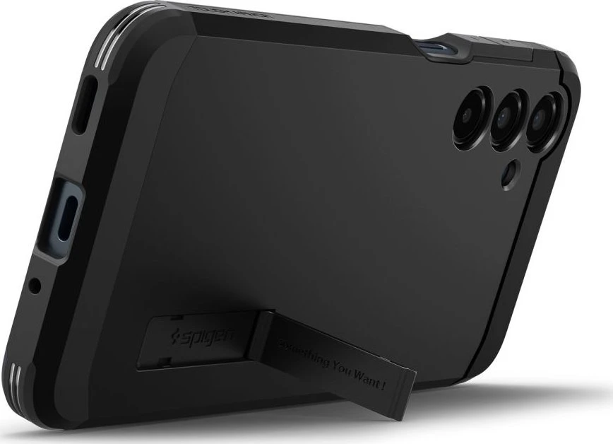 Spigen „Tough Armor“ – „Samsung Galaxy A16 4G/5G“ dėklas, juodas
