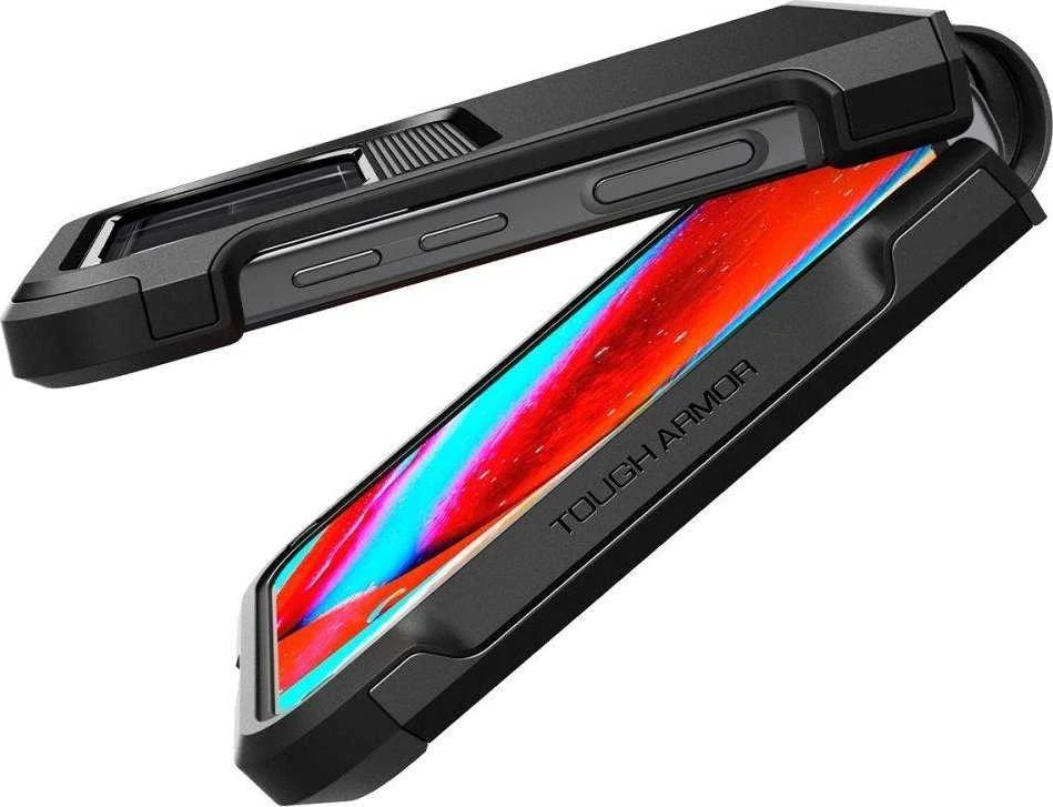 Dėklas Spigen TOUGH ARMOR GALAXY SU FLIP 4 Juodas