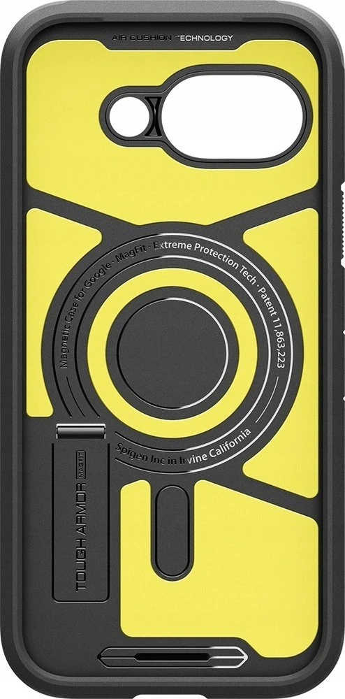 Spigen Tough Armor Mag MagSafe dėklas, skirtas Google Pixel 9A - juodas