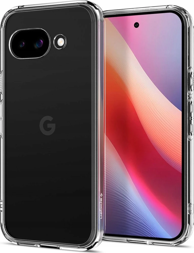 „Spigen Ultra Hybrid“ dėklas, skirtas „Google Pixel 9A“ – skaidrus