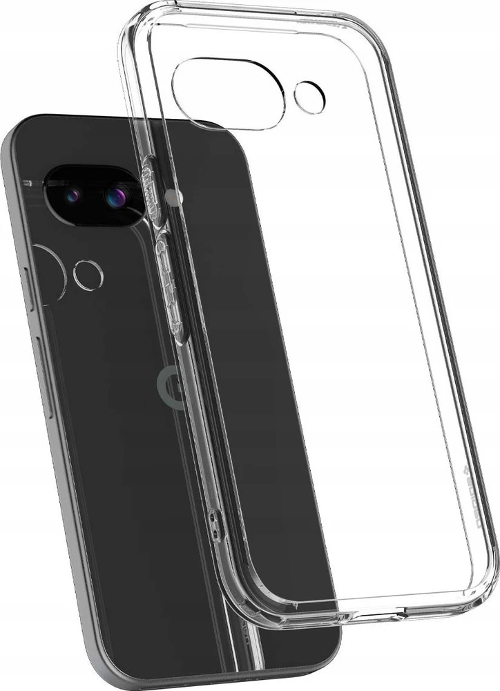 „Spigen Ultra Hybrid“ dėklas, skirtas „Google Pixel 9A“ – skaidrus