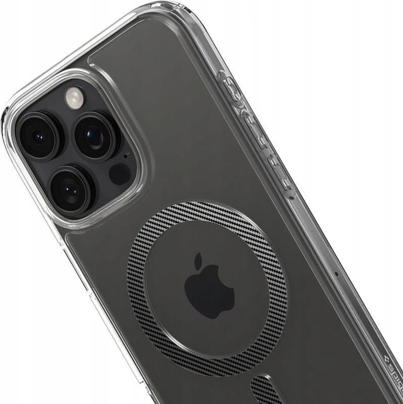 Spigen Ultra Hybrid Mag MagSafe – dėklas skirtas Apple iPhone 16 Pro Carbon Fiber