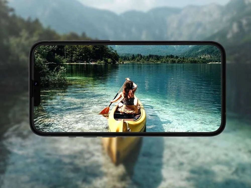 Apsauginis stiklas Spigen ALM GLASS FC Apple iPhone 13 / 13 Pro / 14 su juodos spalvos krašteliu