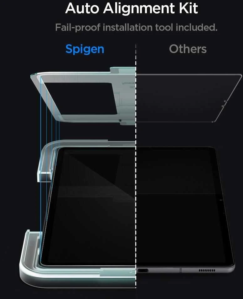 Spigen EZ Fit Glas.tR Slim 1 Pack - Samsung Galaxy Tab S8/S7