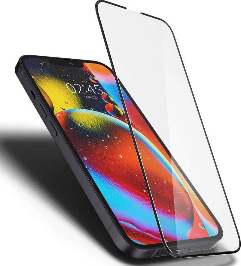 Spigen tR Slim HD, juodos spalvos 1 Pack – Apple iPhone 13 mini