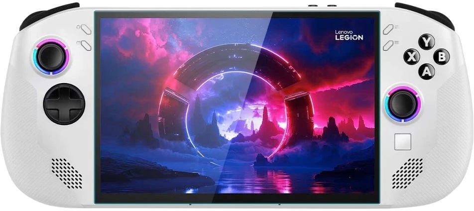 Spigen Glas.tR Slim 2-pack apsauginis stiklas skirtas Lenovo Legion GO S – juodos spalvos