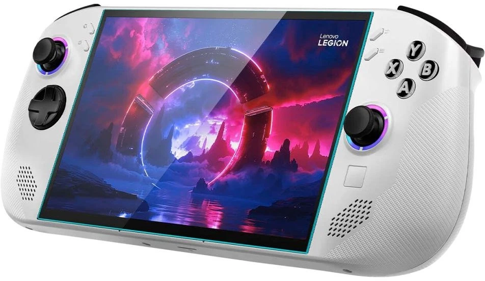Spigen Glas.tR Slim 2-pack apsauginis stiklas skirtas Lenovo Legion GO S – juodos spalvos