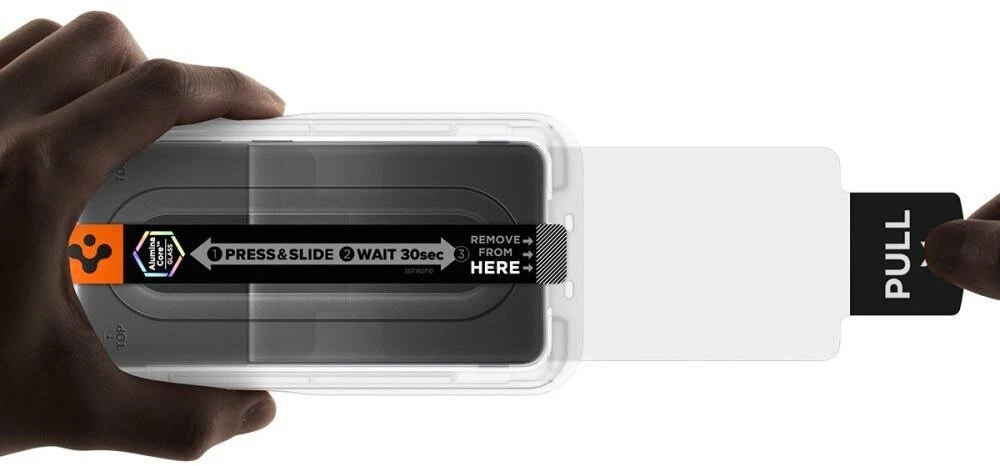Apsauginis stiklas Spigen GLAS.TR „EZ FIT PRO AC” ANTI REFLECTION 2-pack Samsung Galaxy S26 Clear