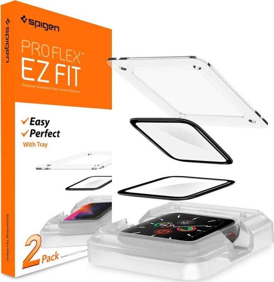 Spigen Apsauginė ekrano plėvelė išmaniojo laikrodžio Apple Watch 4/5, 44mm