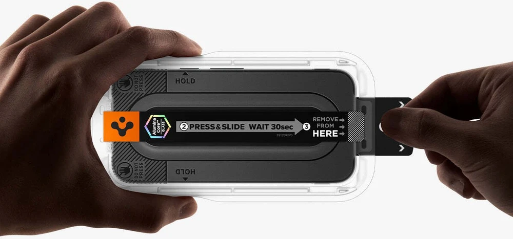 PRIVATUMĄ UŽTIKRINANTIS STIKLAS Spigen GLAS.TR EZ FIT PRO AC 2-PACK GOOGLE PIXEL 9 PRO XL / 10 PRO XL / 11 PRO XL PRIVACY