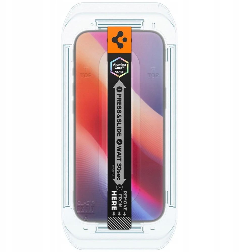 Ekrano apsauginis stiklas Spigen Glass tR EZ Fit (Privacy) 2 Pack, transparency - iPhone Air