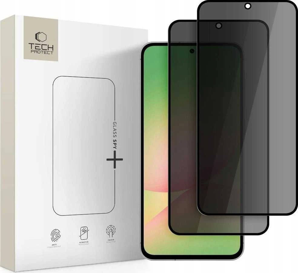 Tech-Protect Glass Spy+ 2 vnt. Privatumo stiklas, skirtas Samsung Galaxy A36 / A56 5G