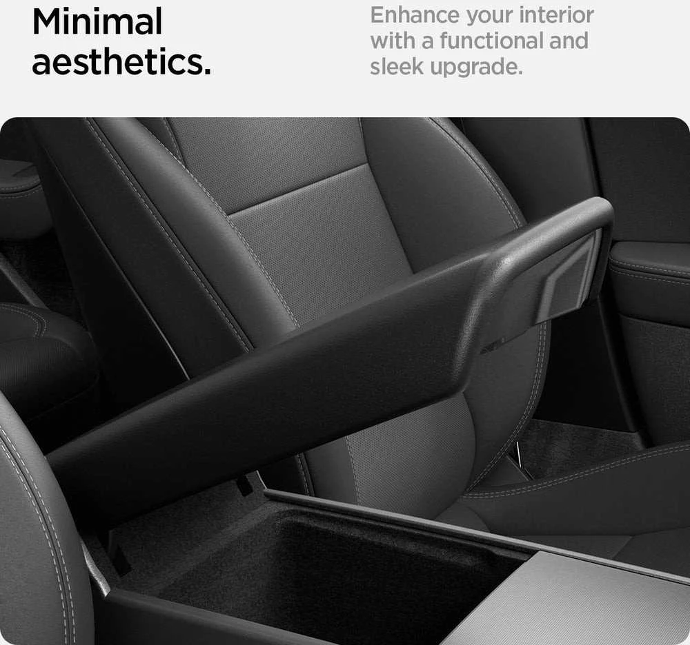 Spigen Tesla porankio dangtelis, juodas - Tesla Model 3 2024