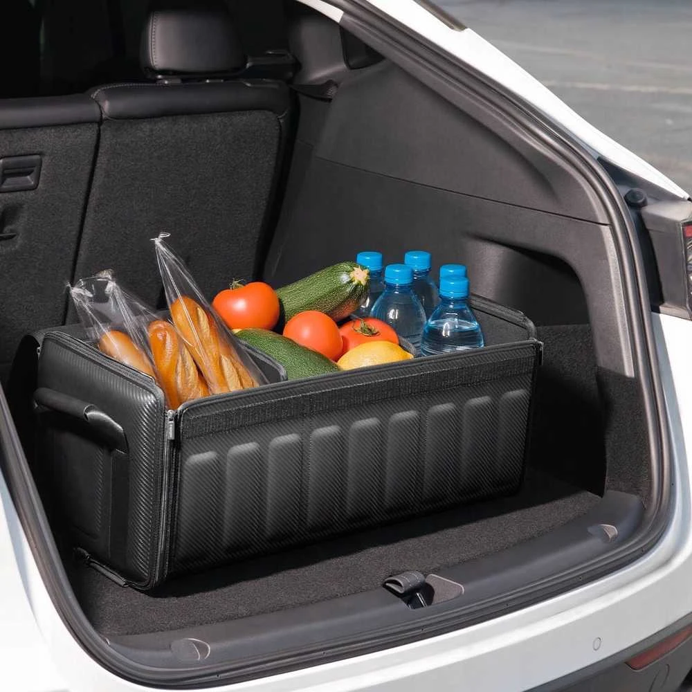 Spigen Tesla automobilio bagažinės organizatorius, juodas