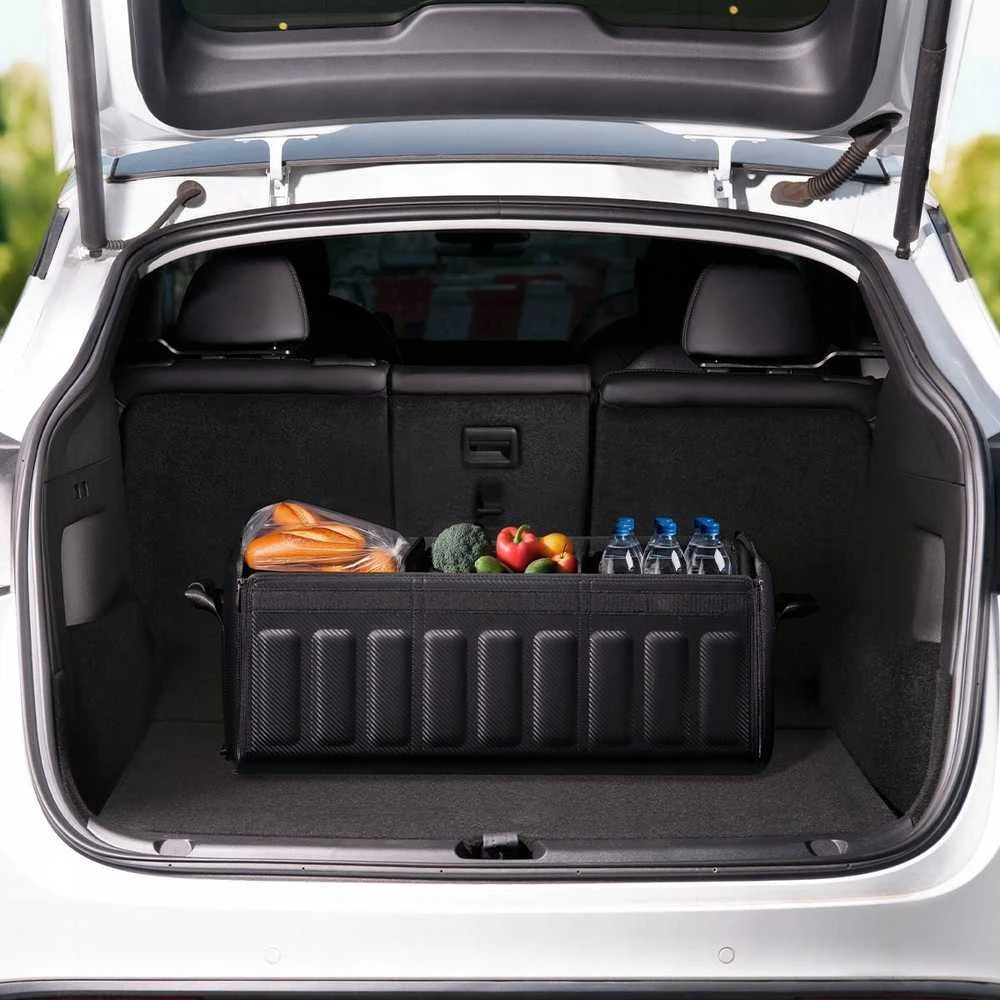 Spigen Tesla automobilio bagažinės organizatorius, juodas