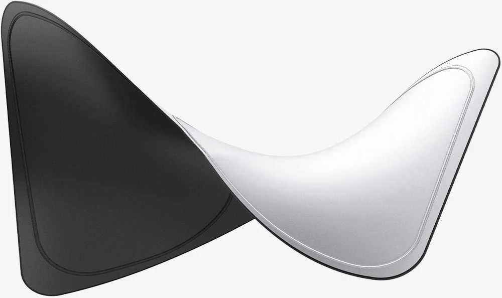 Spigen Tesla automobilio priekinio stiklo saulės skydelis, juodas - Tesla Model X