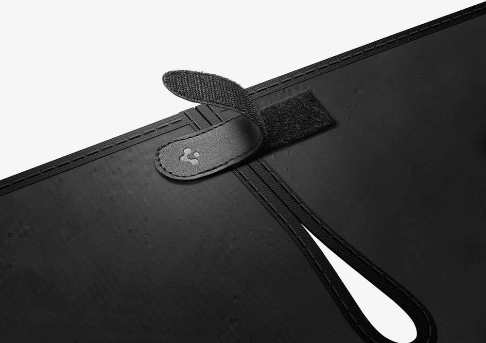 Spigen Tesla automobilio priekinio stiklo saulės skydelis, juodas - Tesla Model X