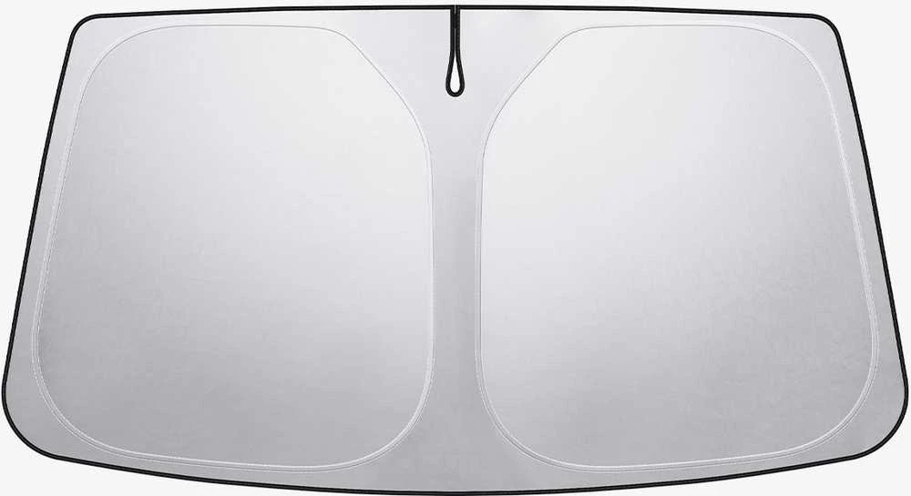 Spigen Tesla automobilio priekinio stiklo saulės skydelis, juodas - Tesla Model X