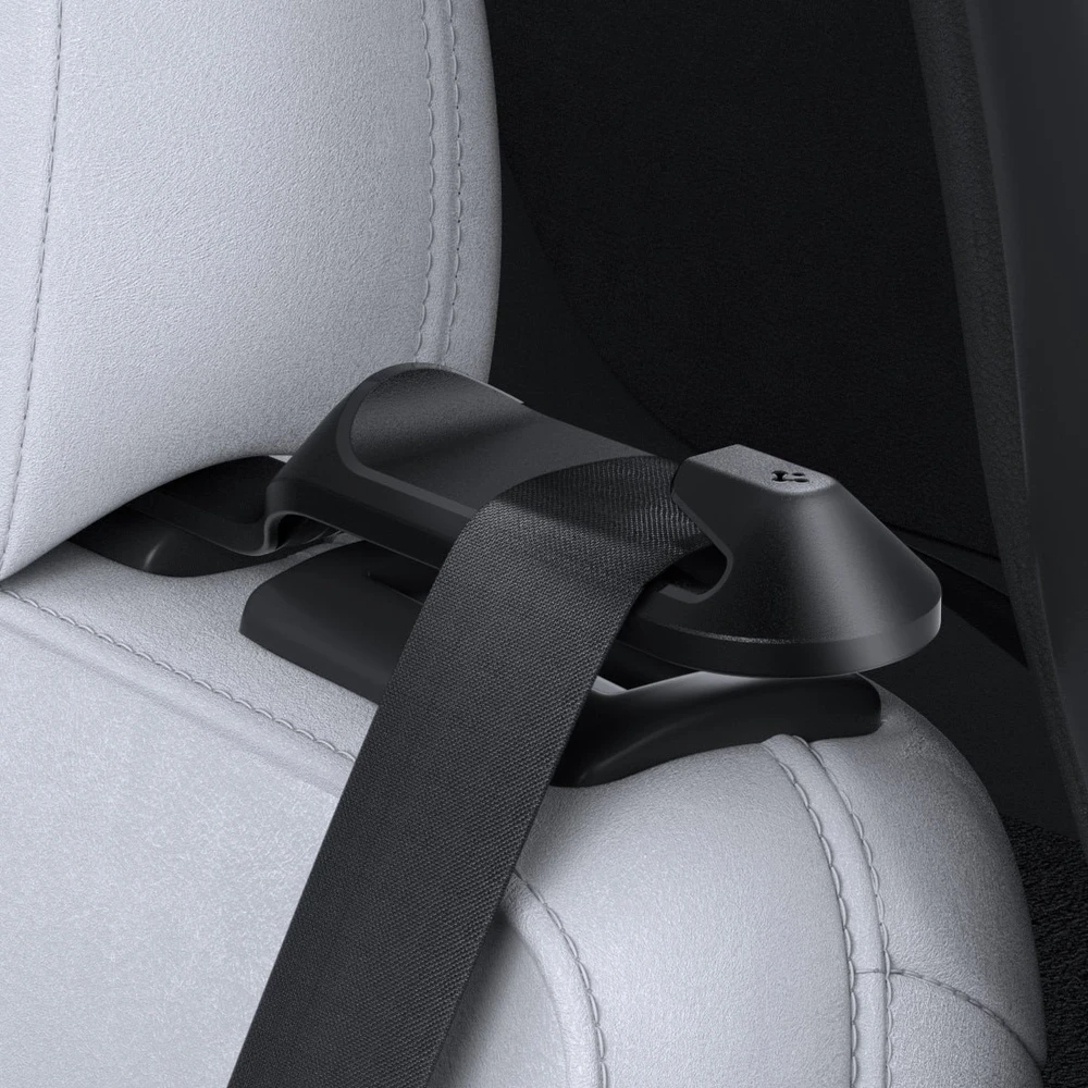 Spigen Tesla galinės sėdynės saugos diržo laikiklis, juodas - Tesla Model Y