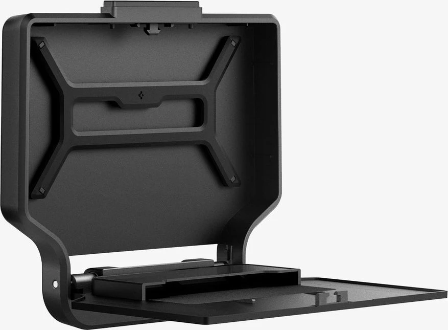Spigen Tesla centrinės konsolės organizatorius — paslėpta daiktų dėžutė, juodas - Tesla Model 3 2024