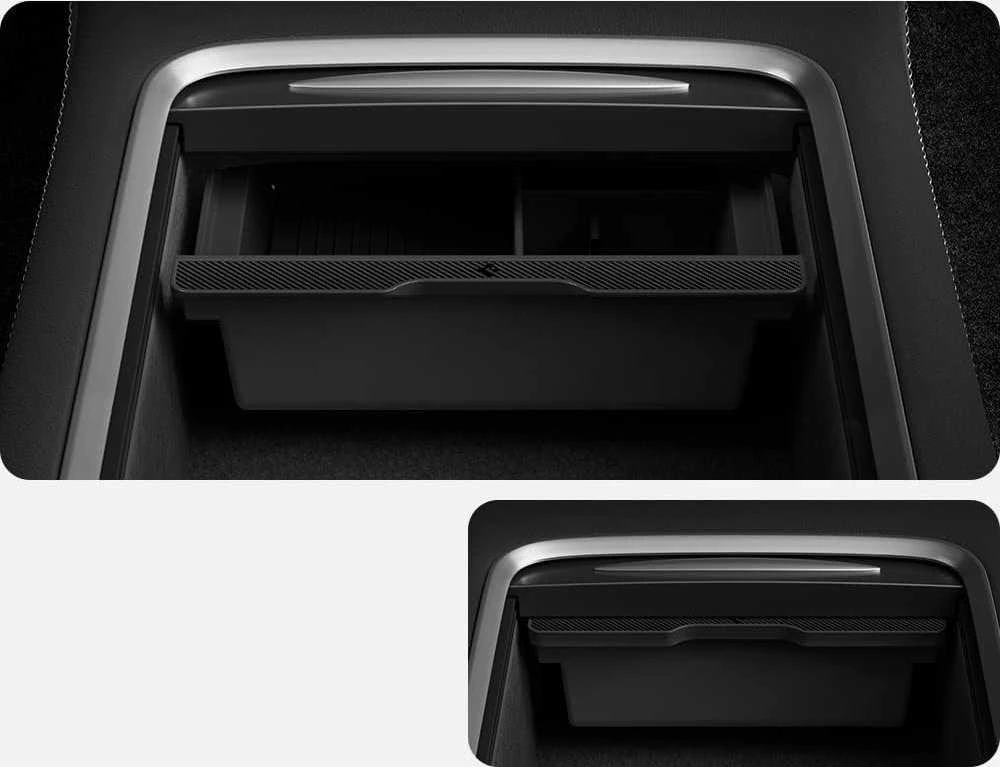 Spigen Tesla centrinės konsolės organizatorius, juodas - Model Y/3