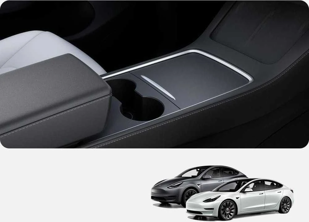 Spigen Tesla centrinės konsolės organizatorius, juodas - Model Y/3