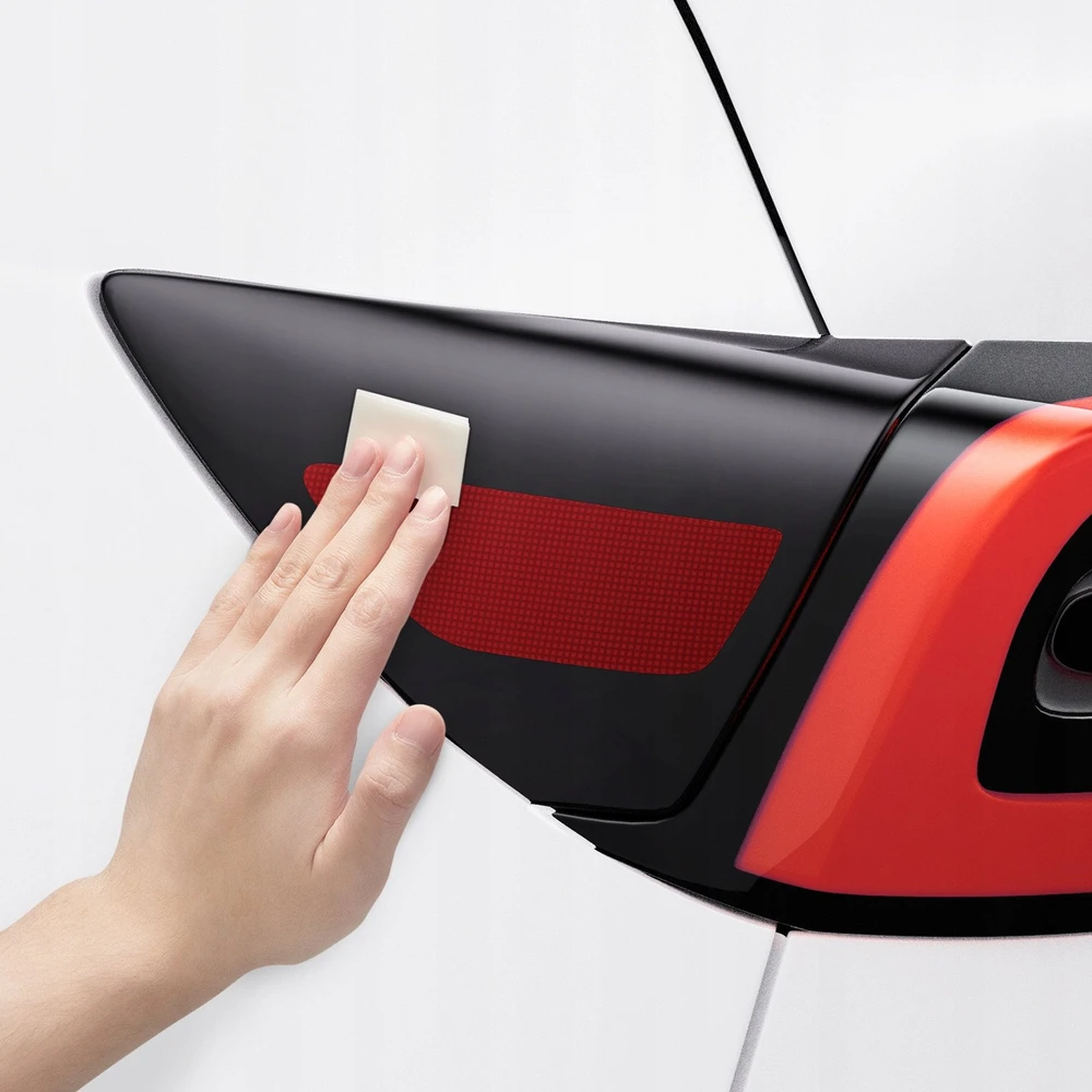 Spigen Tesla apsauginė plėvelė ir apklijavimo rinkinys įkrovimo lizdui (ES), anglies raštas - Tesla Model Y/3