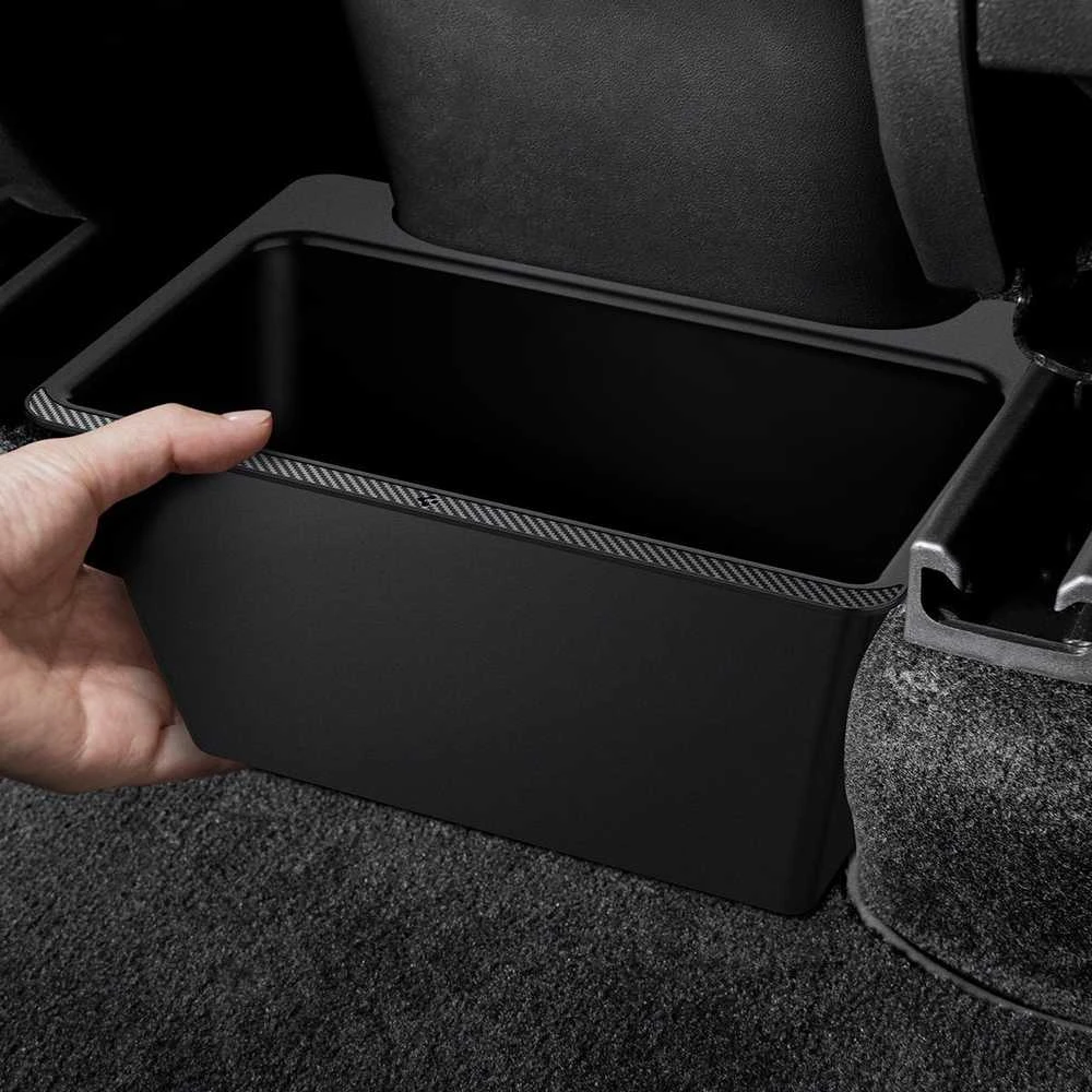 Spigen Tesla galinė po oro angos laikymo dėžutė, juoda - Tesla Model Y