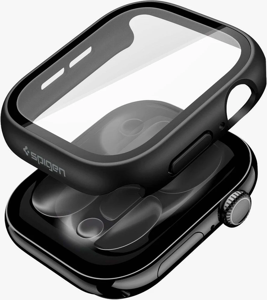 Spigen Thin Fit 360 dėklas Apple Watch 42mm – juodas