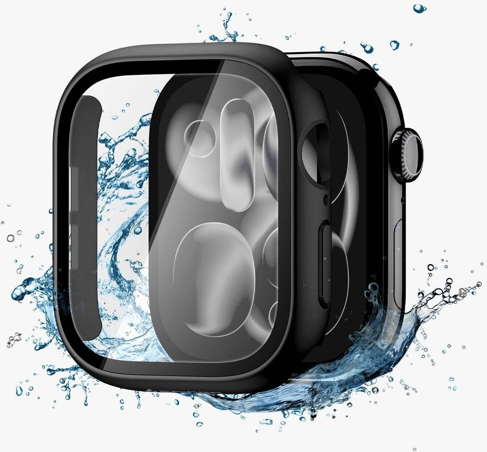 Spigen Thin Fit 360 dėklas Apple Watch 42mm – juodas