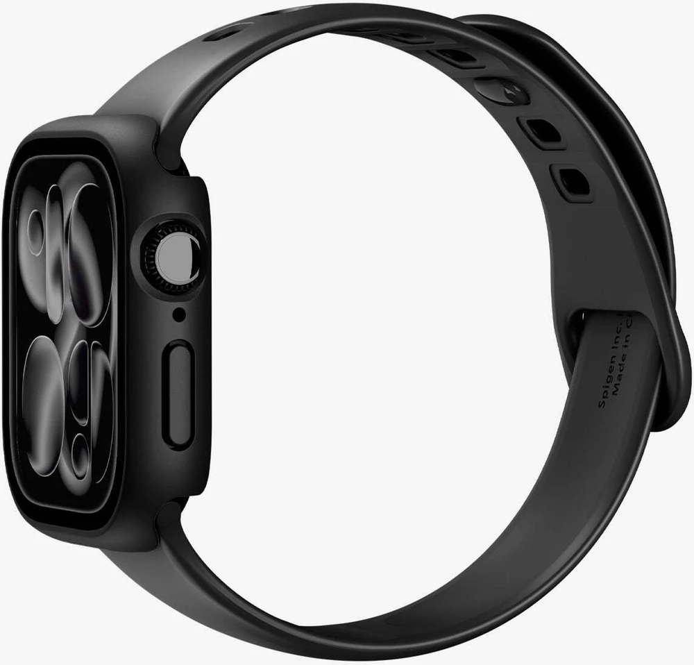 Spigen Thin Fit 360 dėklas Apple Watch 42mm – juodas