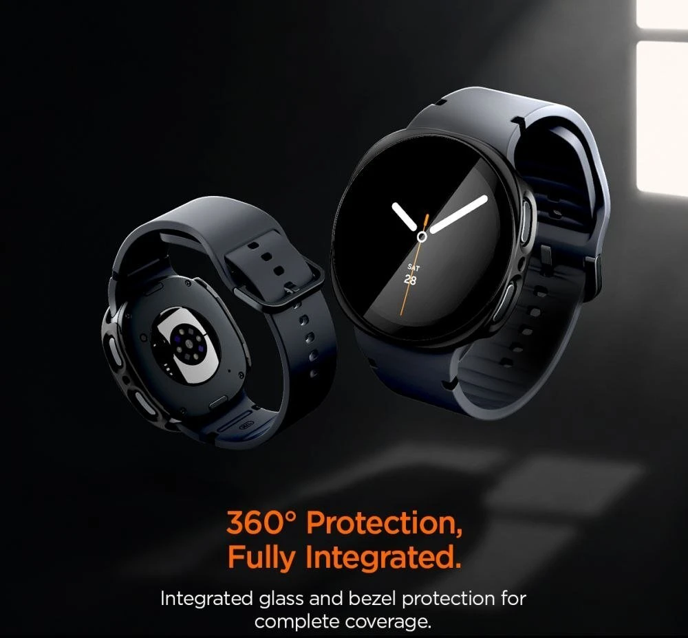 SPIGEN THIN FIT 360 SAMSUNG GALAXY WATCH 8 / 9 (44 MM) Juodas