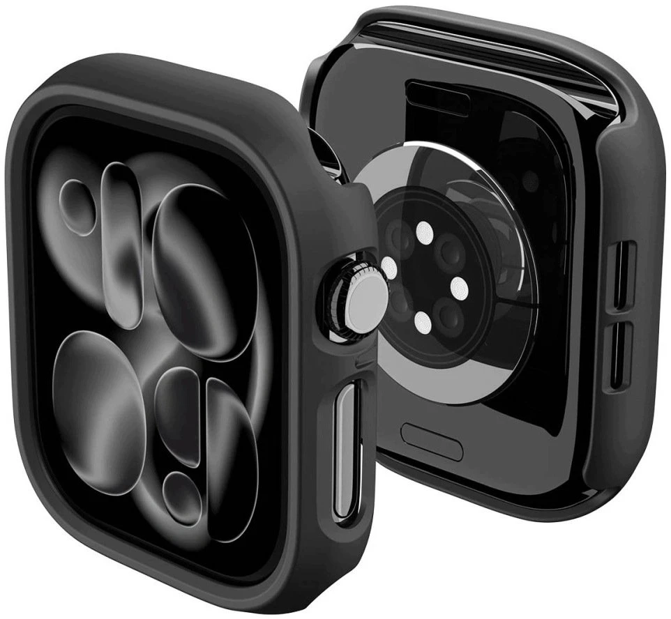 Spigen Thin Fit dėklas Apple Watch 42mm - Juodas
