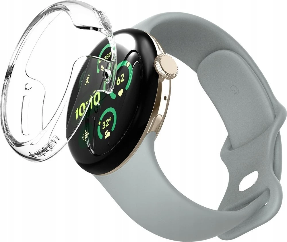 Spigen Plonas, skaidrus – „Google Pixel Watch 3/2/1“ (41 mm)