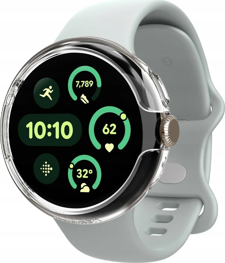 Spigen Plonas, skaidrus – „Google Pixel Watch 3/2/1“ (41 mm)