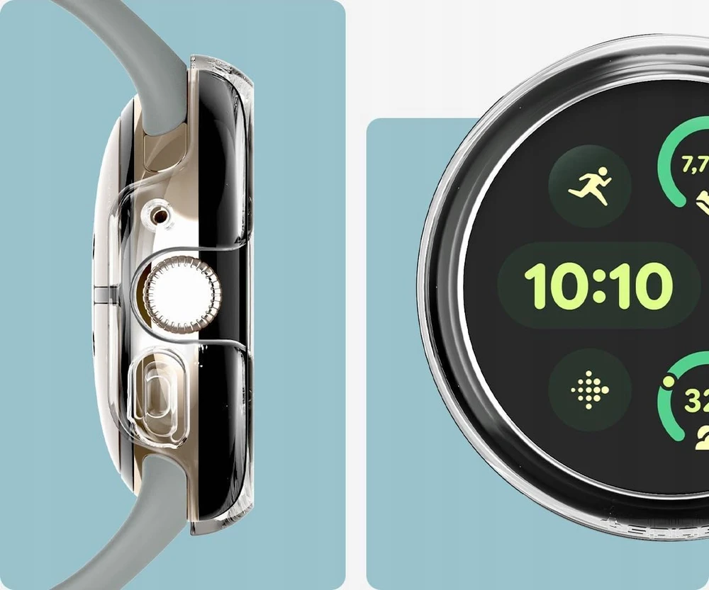 Spigen Plonas, skaidrus – „Google Pixel Watch 3/2/1“ (41 mm)