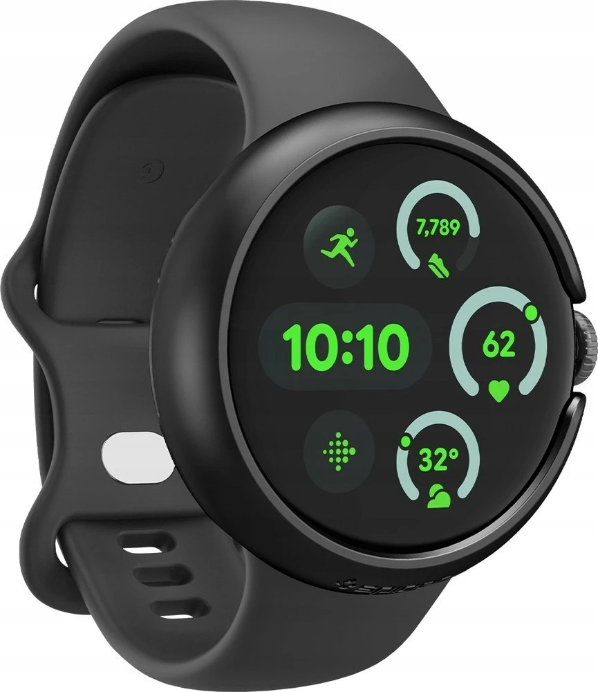 Spigen Thin Fit, juodas - Google Pixel Watch 3/2/1 (41mm)