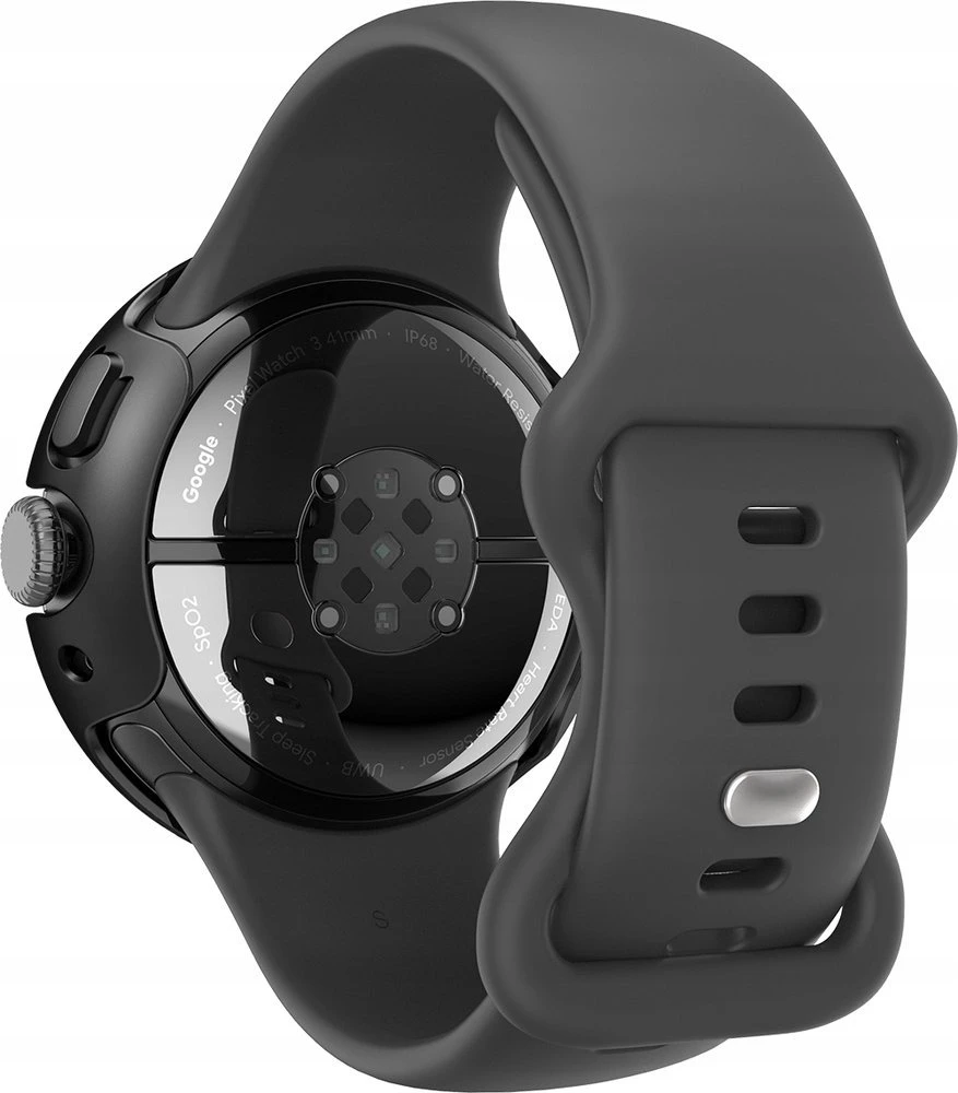 Spigen Thin Fit, juodas - Google Pixel Watch 3/2/1 (41mm)