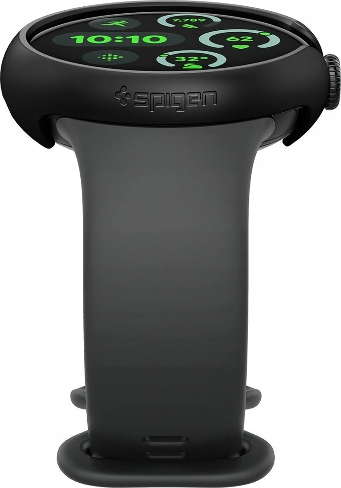 Spigen Thin Fit, juodas - Google Pixel Watch 3/2/1 (41mm)