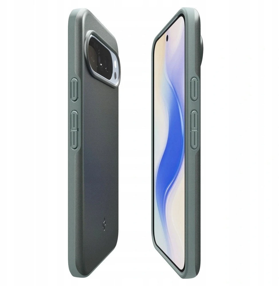 Spigen Thin Fit Mag MagSafe – dėklas skirtas Google Pixel 10 / 10 Pro Sage Žalias
