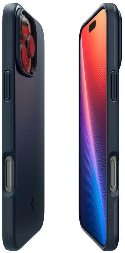 Spigen Thin Fit MagSafe dėklas, skirtas iPhone 16 Pro – tamsiai pilkas