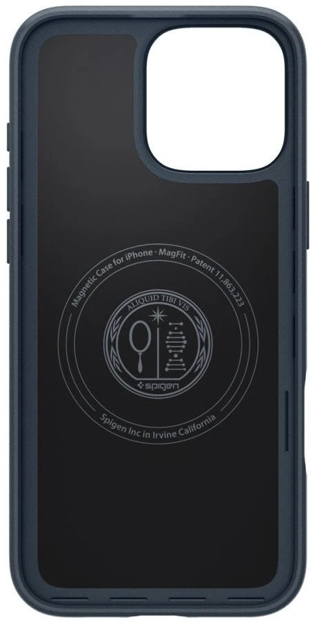 Spigen Thin Fit MagSafe dėklas, skirtas iPhone 16 Pro – tamsiai pilkas