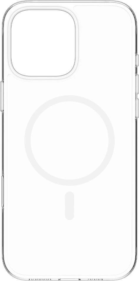 Dėklas Spigen Thin Fit T MagSafe, skaidrus baltas - iPhone 16 Pro