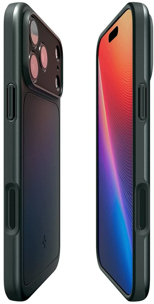 Dėklas Spigen Thin Fit MagSafe iPhone 17 Pro / 18 Pro ABYSS Žalias