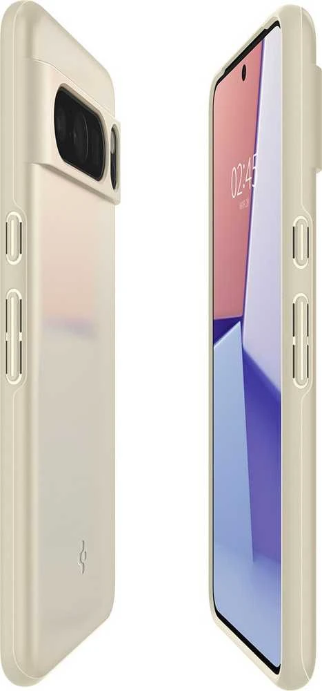 Dėklas Spigen Thin Fit, prigesinta bežinė - Google Pixel 8 Pro