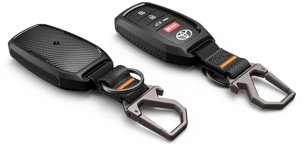 Spigen TK100 Automobilio raktų dėklas - Juodas