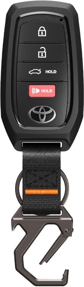 Spigen TK100 Automobilio raktų dėklas - Juodas
