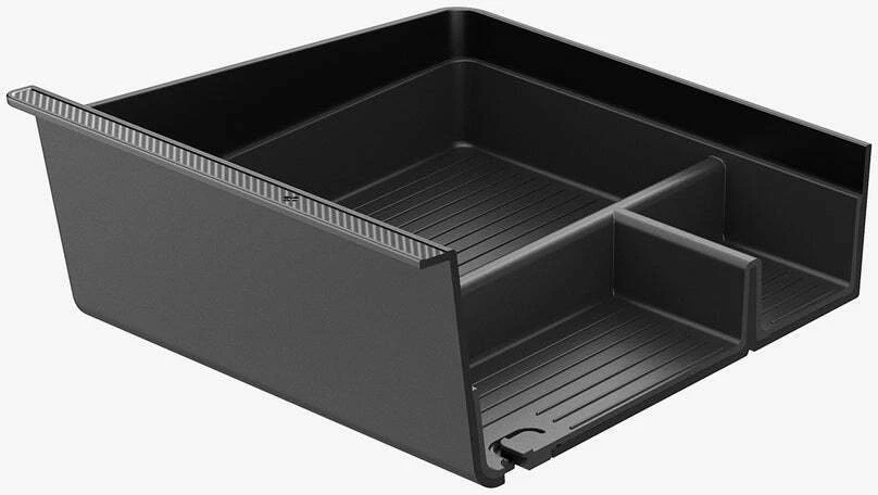 Spigen Tesla centrinės konsolės organizatorius (apatinis), juodas - Tesla Model 3 2024 m.