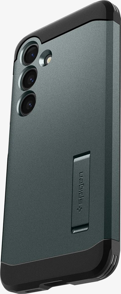 Spigen Tough Armor dėklas, skirtas Samsung Galaxy S24 abyss žalios spalvos